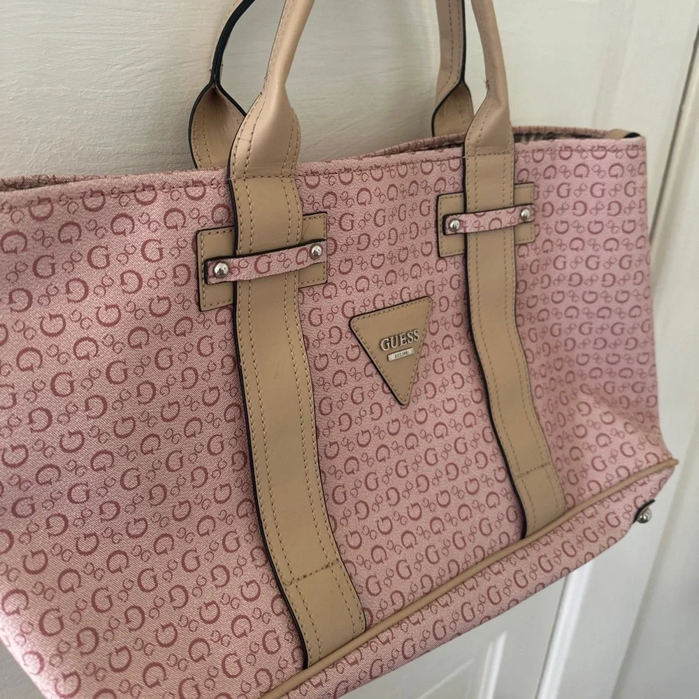 Vintage Pink Guess Bag - Picture 2 of 5